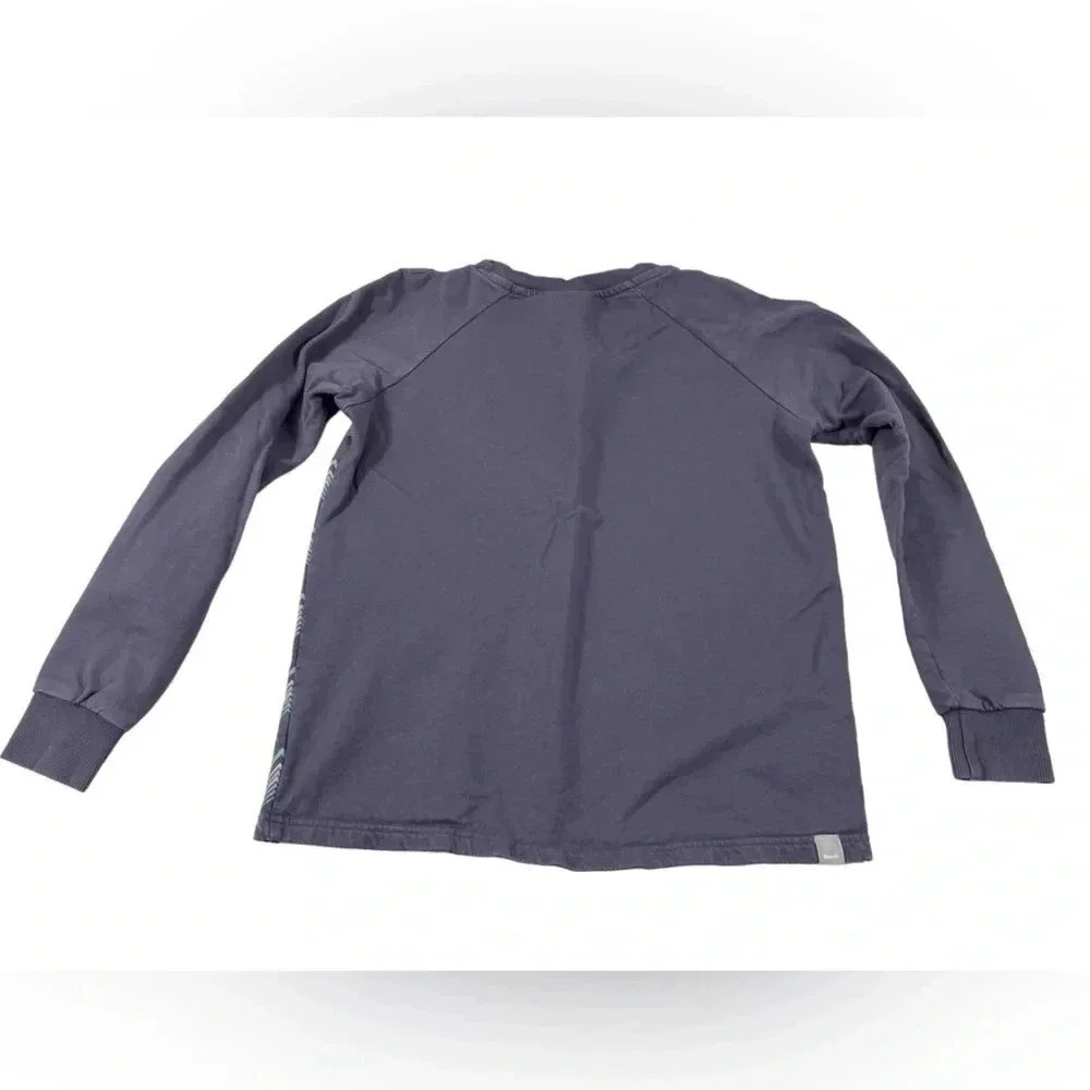 Bench Rare Geometric Purple Sweatshirt  Size Small - Picture 3 of 7